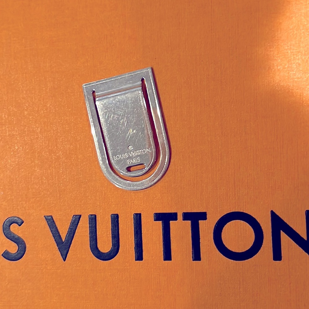 Louis Vuitton Money Clip with box